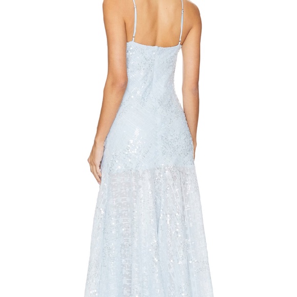 Revolve - Eros Maxi Dress Line & Dot - Picture 4 of 5